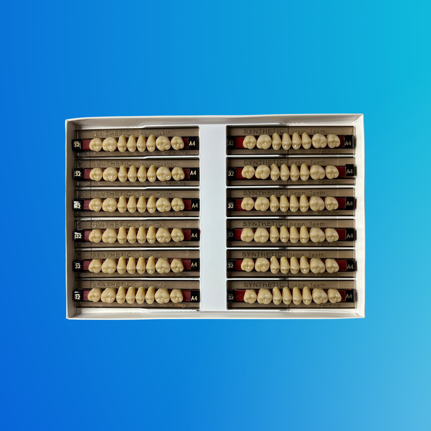 (A4/32/S) Tablilla de Dientes Sintéticos A4 Posterior Superior N°32 X UNIDAD
