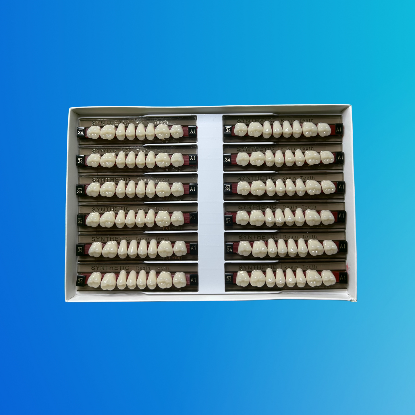 (A1/34/S) Tablilla de Dientes Sintéticos A1 Posterior Superior N°34 X UNIDAD