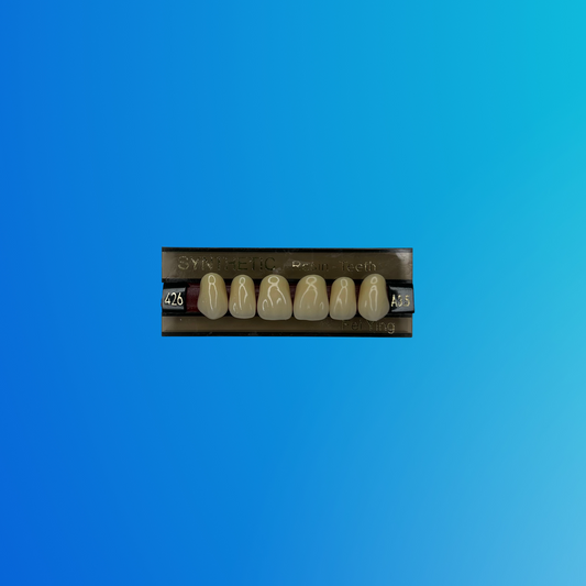 (A3.5/426) Tablilla de Dientes Sintéticos A3.5 Anterior Superior N°426 X UNIDAD