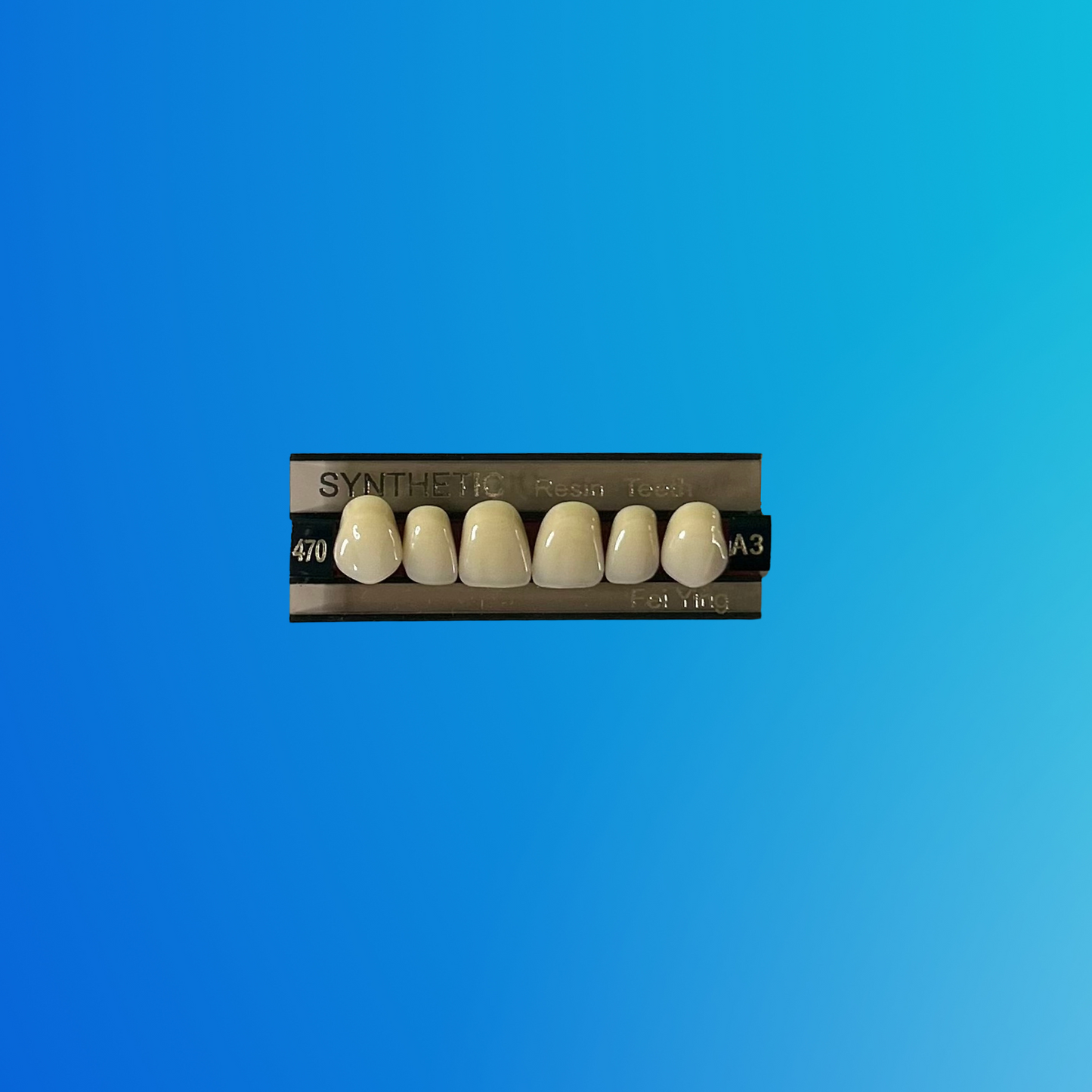 (A3/470) Tablilla de Dientes Sintéticos A3 Anterior Superior N°470 X UNIDAD