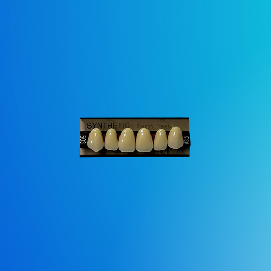 (A3.5/503) Tablilla de Dientes Sintéticos A3.5 Anterior Superior N°503 X UNIDAD