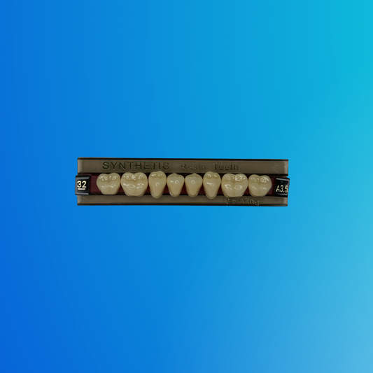 (A3.5/32/I) Tablilla de Dientes Sintéticos A3.5 Posterior Inferior N°32 X UNIDAD