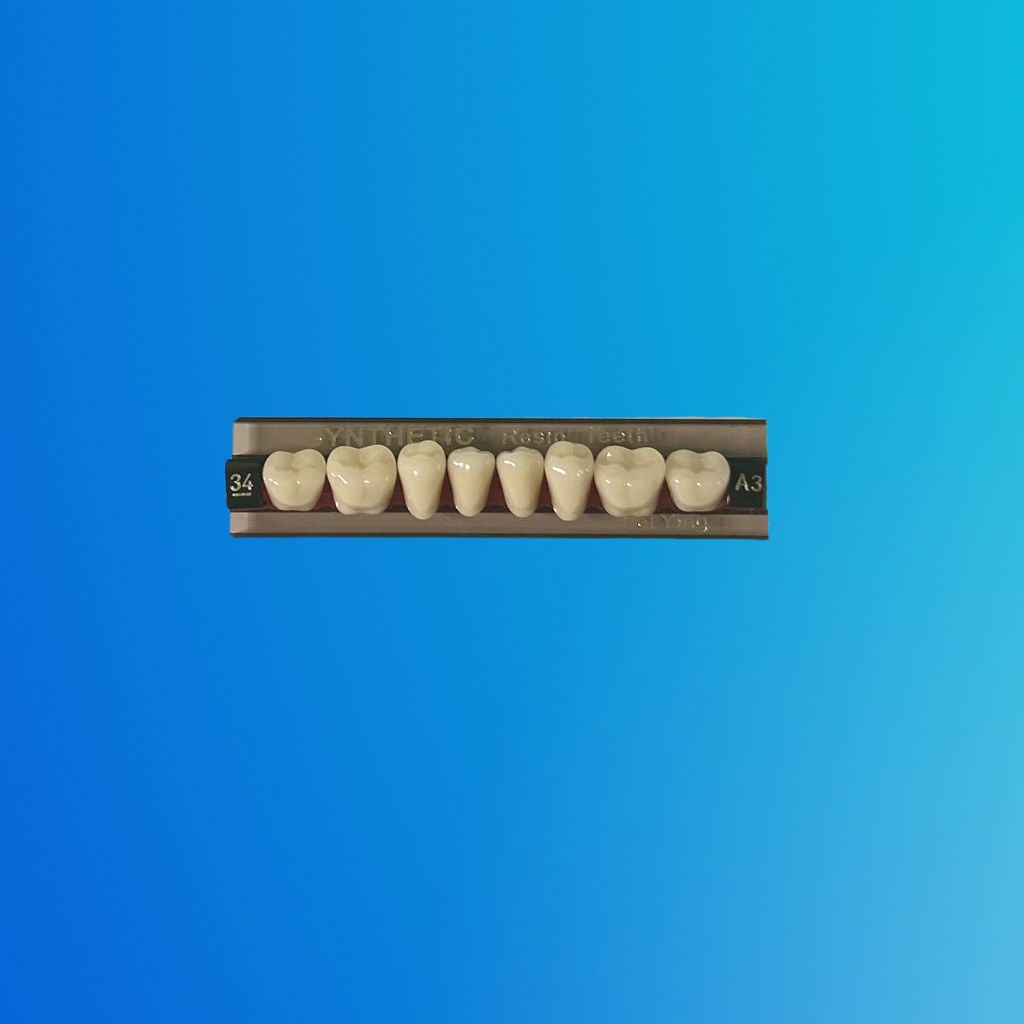 (A3/34/I) Tablilla de Dientes Sintéticos A3 Posterior Inferior N°34 X UNIDAD
