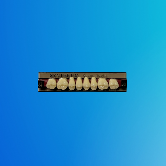 (B-3/34/S) Tablilla de Dientes Sintéticos B-3 Posterior Superior N°34 X UNIDAD