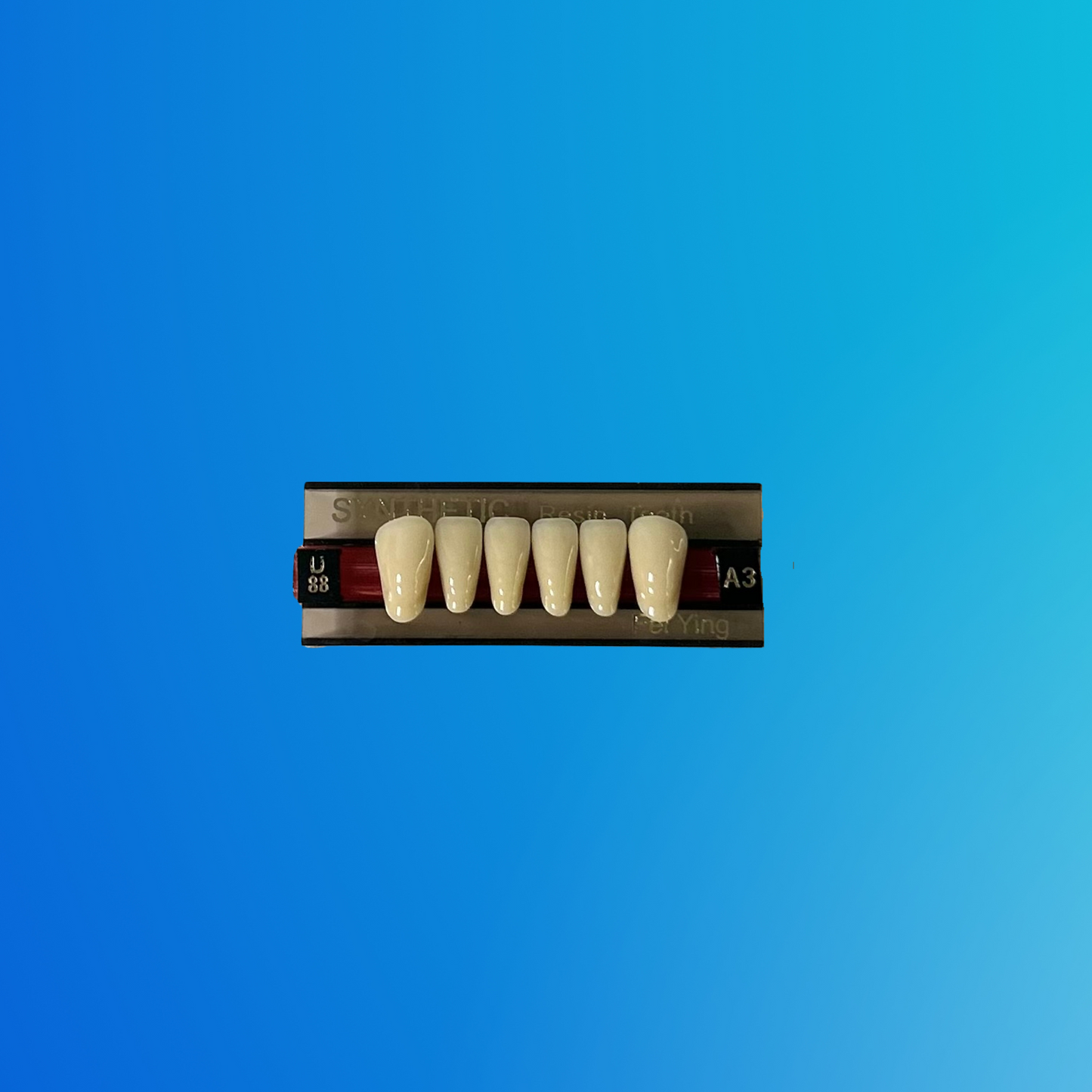 (A3/U88) Tablilla de Dientes Sintéticos A3 Anterior Inferior N°U88 X UNIDAD