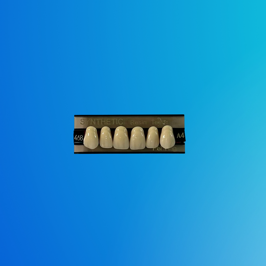 (A4/468) Tablilla de Dientes Sintéticos A4 Anterior Superior N°468 X UNIDAD